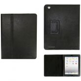 Capa para iPad couro com base de Apoio Preta - Iwill Brasil