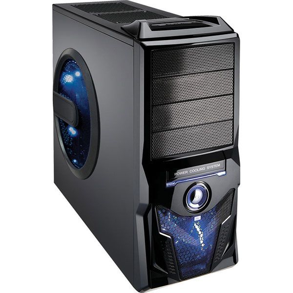 Gabinete Gamer 4 Baias 2 USB K-MEX