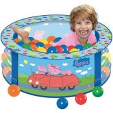 Piscina de Bolinhas Peppa Pig com 100 Bolinhas - Líder