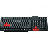 Teclado USB Gamer Easy ABNT Multimídia Leadership