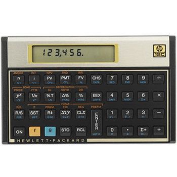 Calculadora HP Financeira 12C Gold C/2 Manuais PORT/ESP