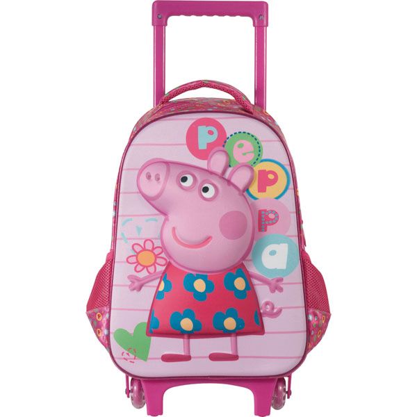 Mochila Média Peppa Pig Colorful 3D